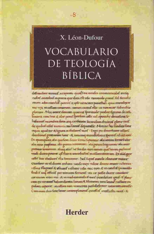 Vocabulario de Teología Bíblica (Léon-Dufour)