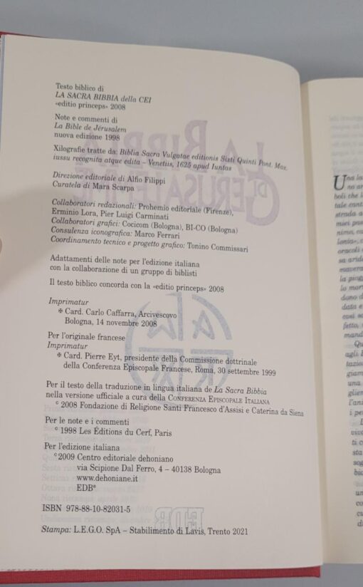 Biblia de Jerusalén Italiano - Imagen 2